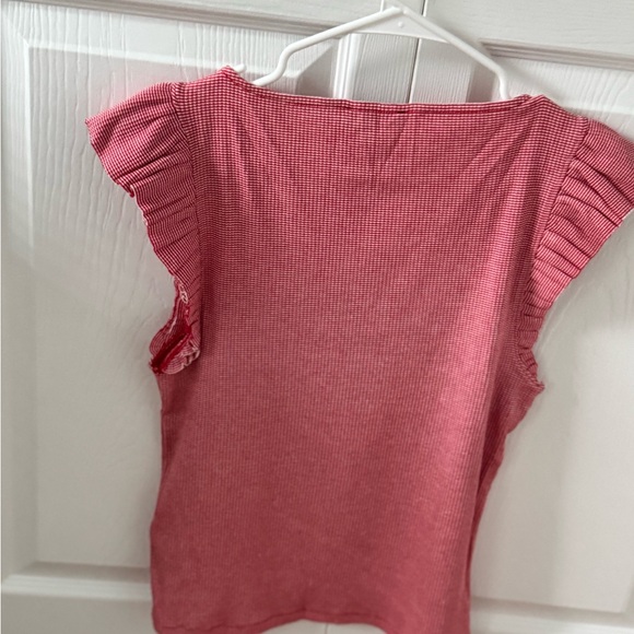 J. Crew Ruffle Sleeve Top - Picture 3 of 3